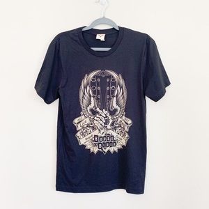 House of Blues Orlando Mens Black Short Sleeve Crew Neck T-shirt (Size M)